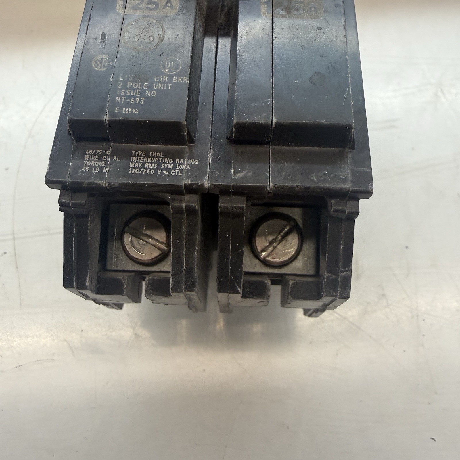 THQL21125 2-Pole 125-Amp Circuit Breaker Replacement for GE 125 AMP Panel 120/24