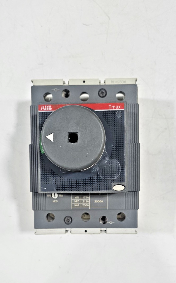 ABB SACE TMAX T3N 250 CIRCUIT BREAKER 250A 3POLE 25KA 690V