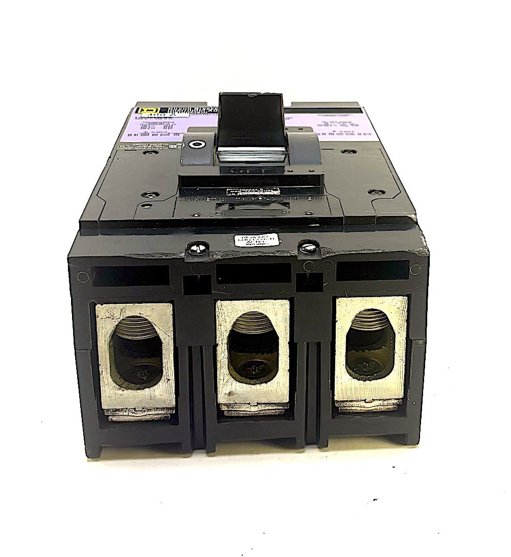 Square D LAL36400MB 3 Pole 400 Amp 600 Vac Circuit Breaker(Chip)