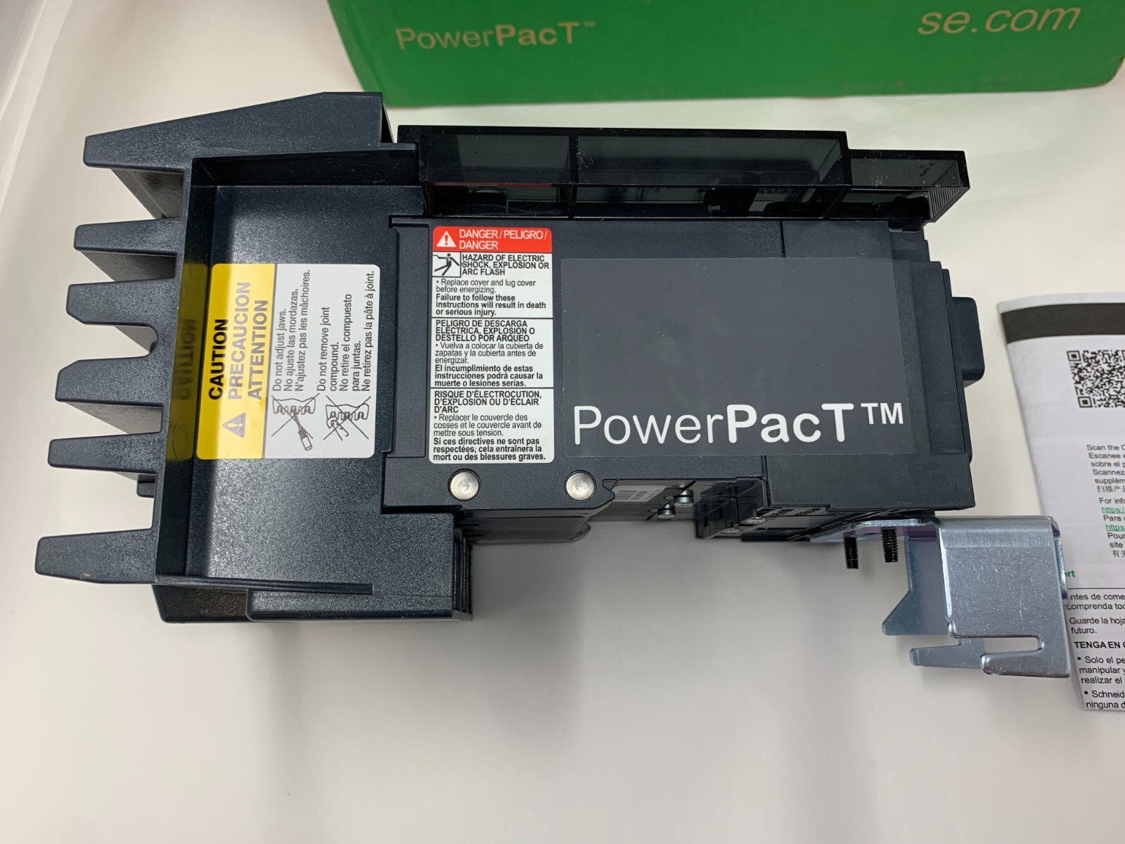 Square D BJA36030 30A PowerPacT I-Line Molded Case Circuit Breaker 600V 3P
