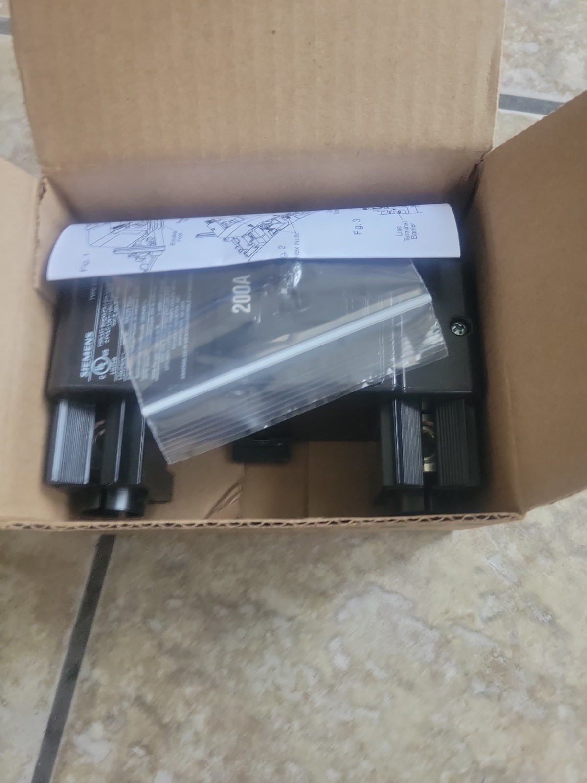 SIEMENS MBK200A, 200A Riser Main Breaker 2 poles 120/240V AC Type EQ8695