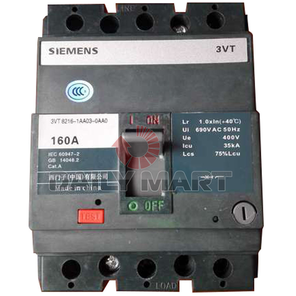 New in Box Siemens 3VT8216-1AA03-0AA0 3VT Molded Case Circuit Breaker Module NiB