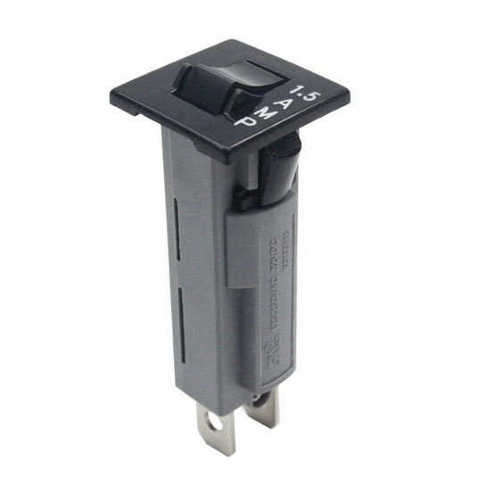 Bulk 10 Pack Thermal Circuit Breaker 15 AMP 125/250V Push Snap Panel CTB-B-B-15