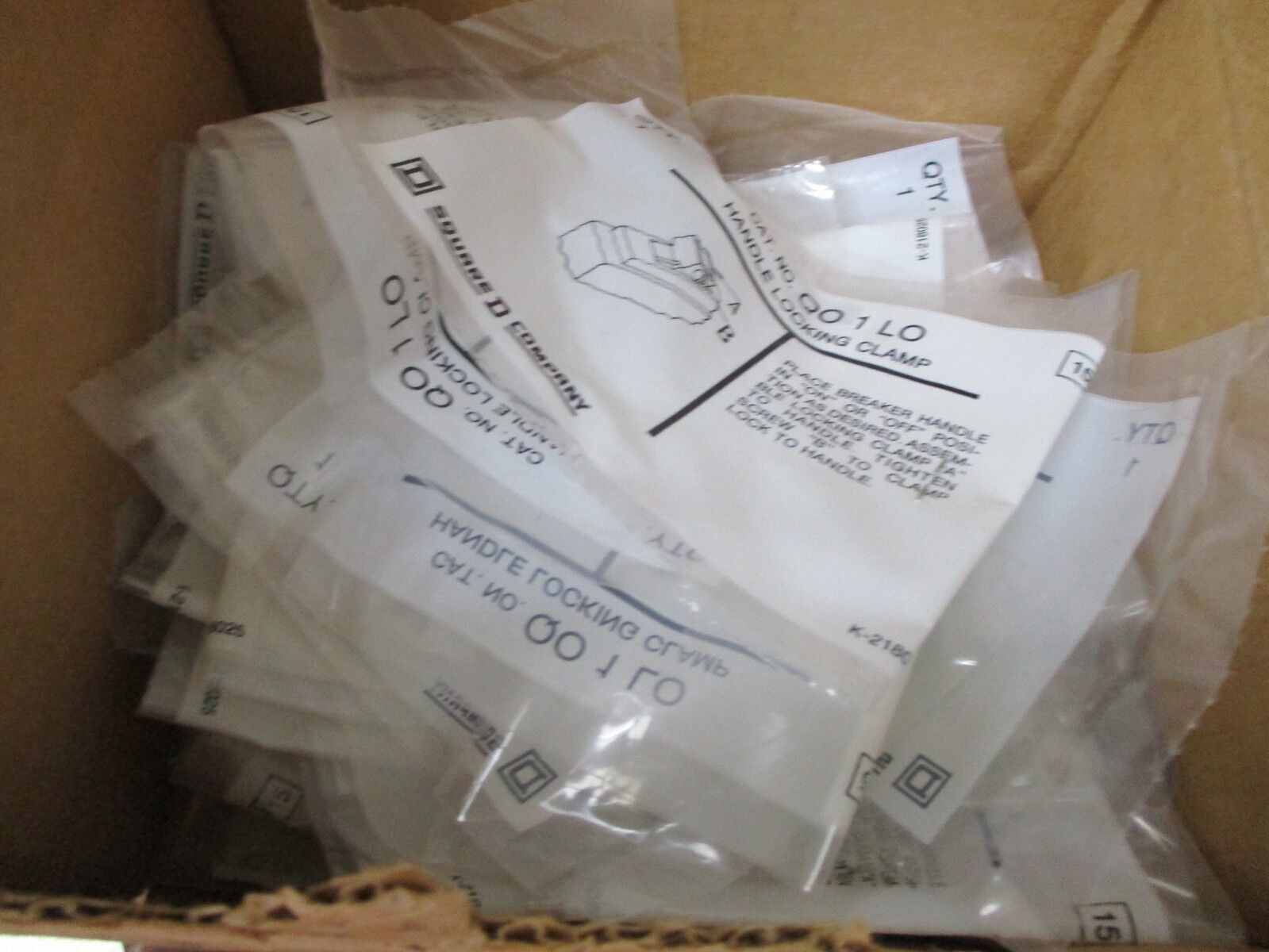 Square D Handle Lock Off QO 1 LO “Box of 32” New Surplus