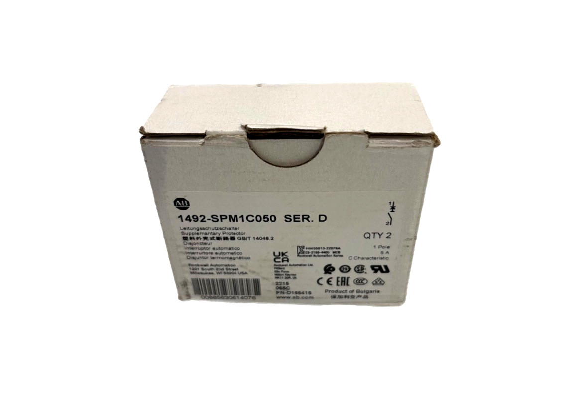ALLEN BRADLEY 1492-SPM1C050 SERIE D SUPPLEMENTARY PROTECTOR