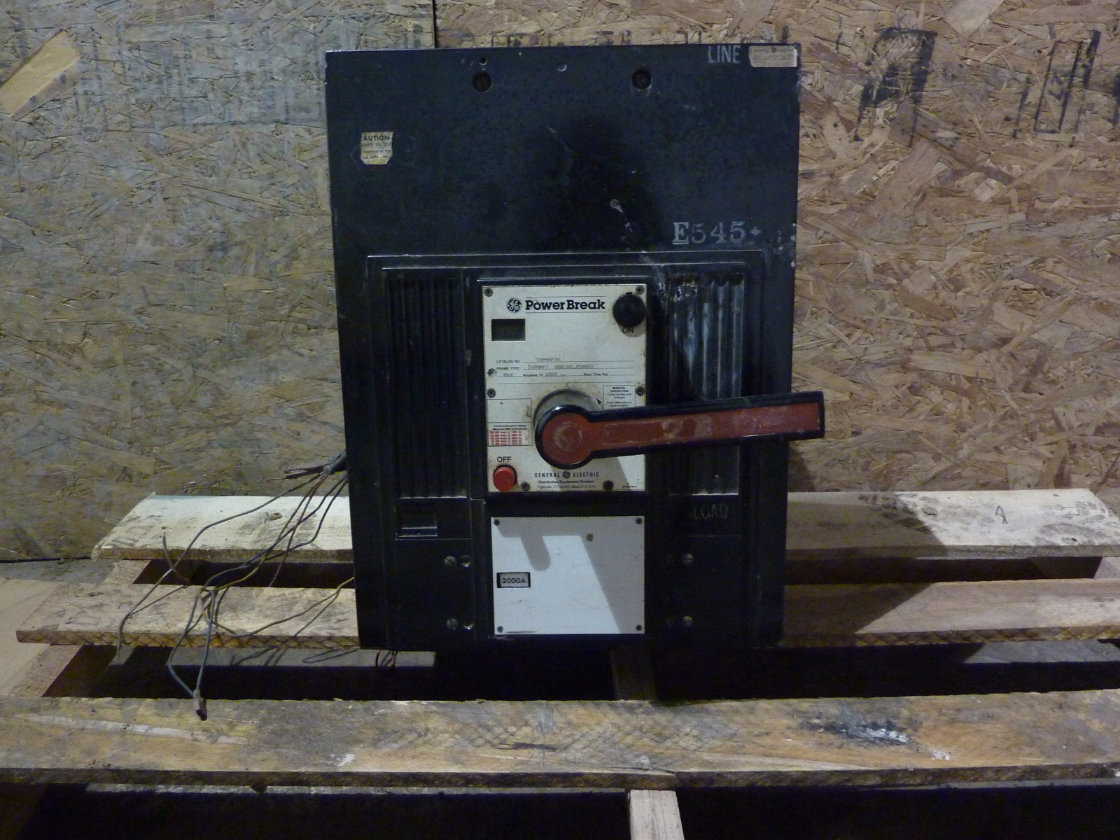 GE General Electric THPMMF76 2500 Amp Power Break Circuit Breaker *REDUCED PRICE