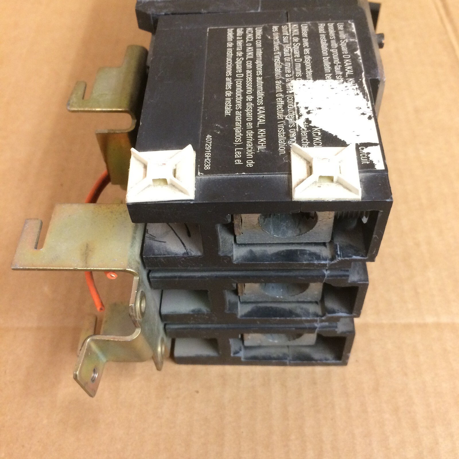 Square D KC34225G I-Limiter Circuit Breaker w/ GFM250KA Ground Fault Module