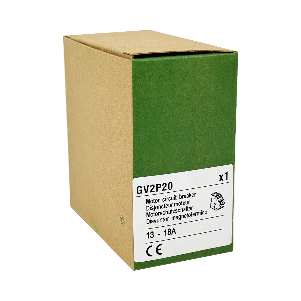 GV2P20 Motor circuit breaker Deca 3P 13-18A thermal magnetic with rotary knob