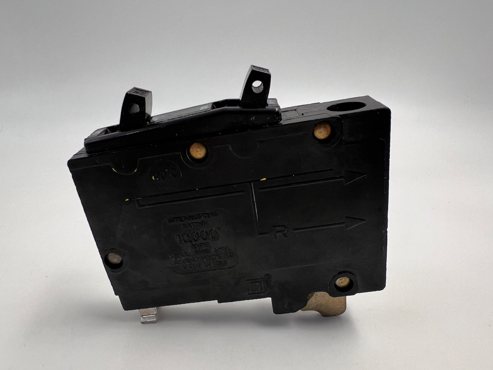 Square D QOT1515 Type QOT 2 Pole 15A Circuit Breaker w/ Hook