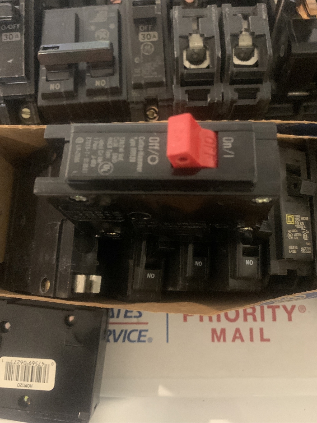 Square Different Type Ground Plug Or Breakers Alot Of Kind