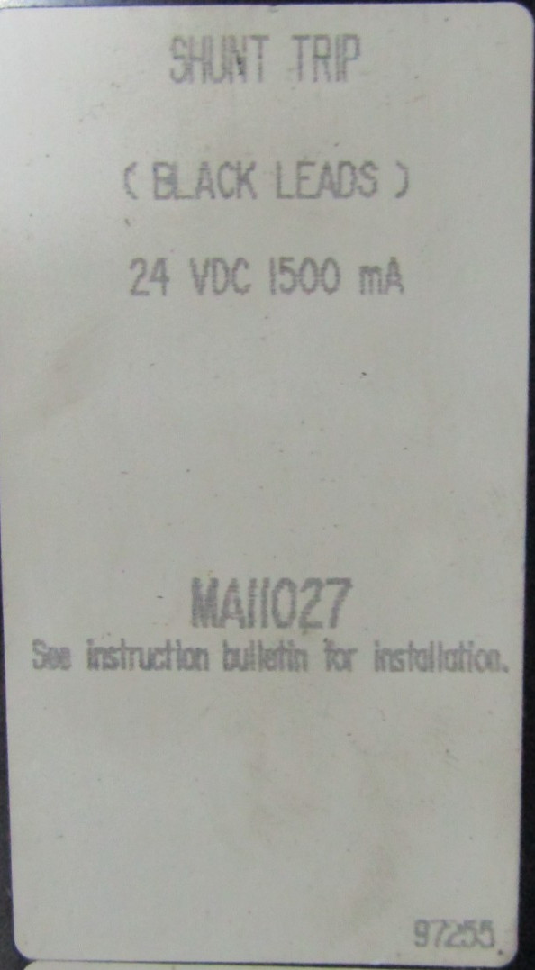 😍SQUARE D 1000A CIRCUIT BREAKER WITH SHUNT AND AUX 600VAC/250DC MHL3610001426