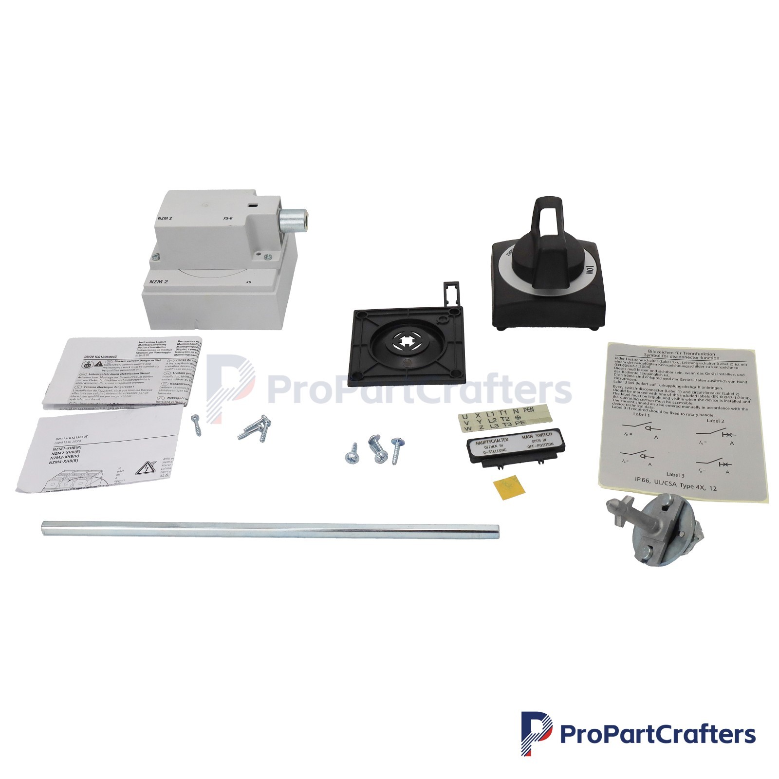 Main Switch Assembly Kit-Right Hand Fits For ELECTRIC NZM2-XS-R 266645