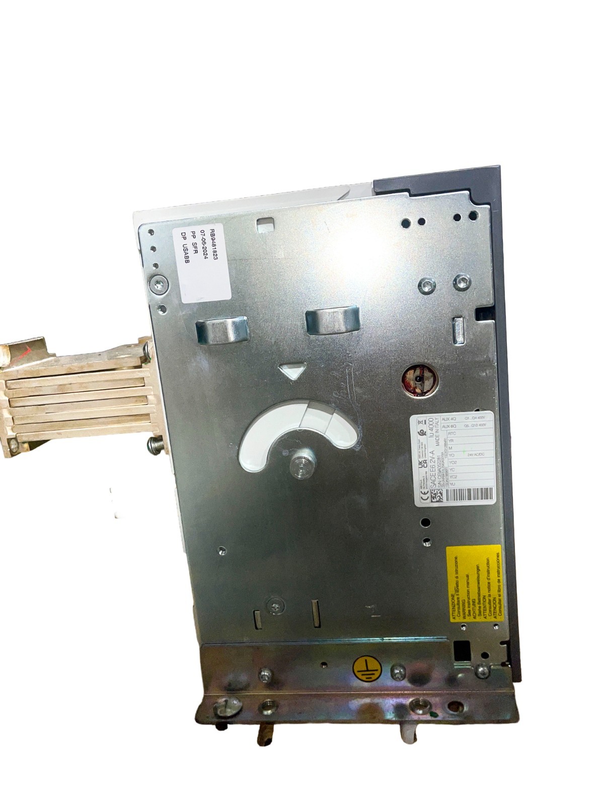 ABB SACE Emax2 E6.2V 4000A 3-Pole Low Voltage Power Circuit Breaker Frame E6.2