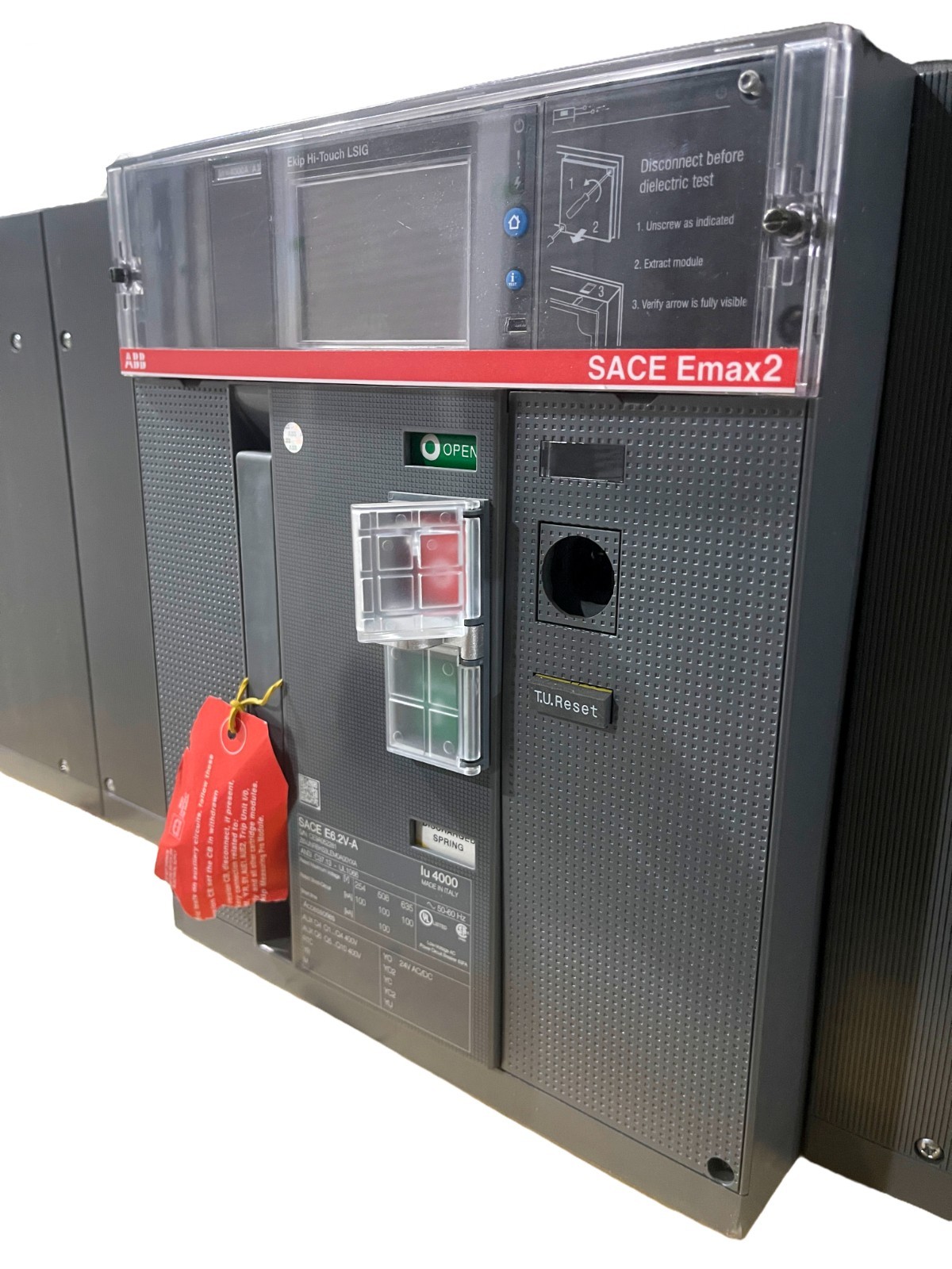 ABB SACE Emax2 E6.2V 4000A 3-Pole Low Voltage Power Circuit Breaker Frame E6.2