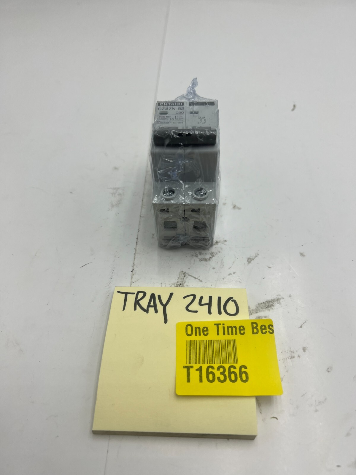 Chtaixi Circuit Breaker DZ47N-63 C20 2 Pole 120/240V 50/60Hz