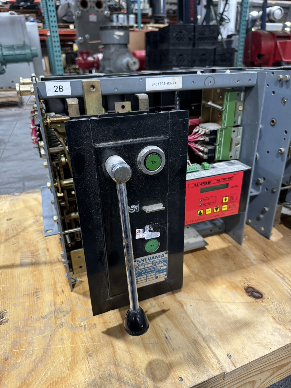 Sylvania SSPB 1600A Air Breaker MO/DO E-OK w/ AC PRO