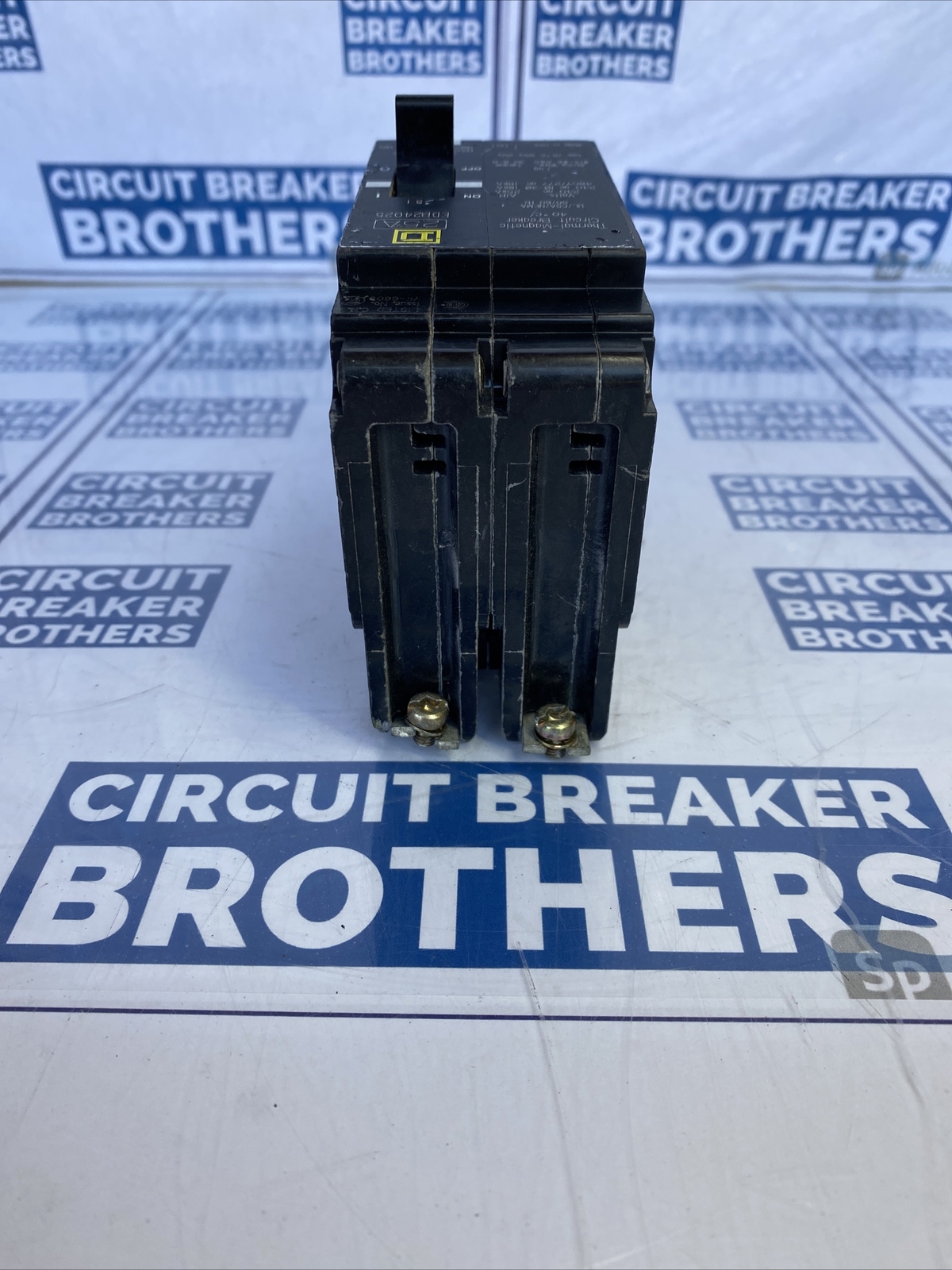 Square D EDB24025 2 Pole 25 Amp 480V Circuit Breaker (Small Chip)- Warranty