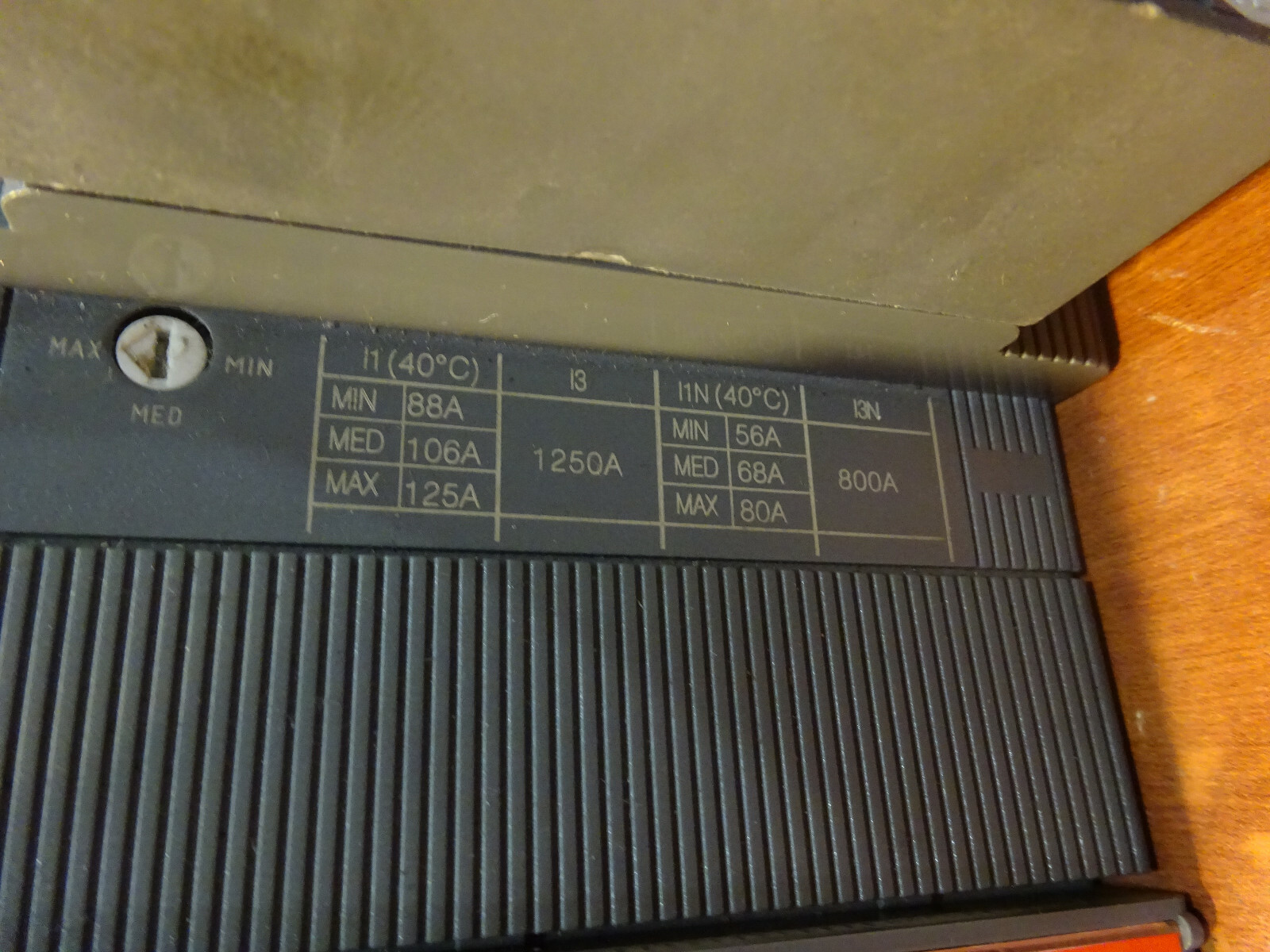 ABB T3N 250 circuit breaker 125A