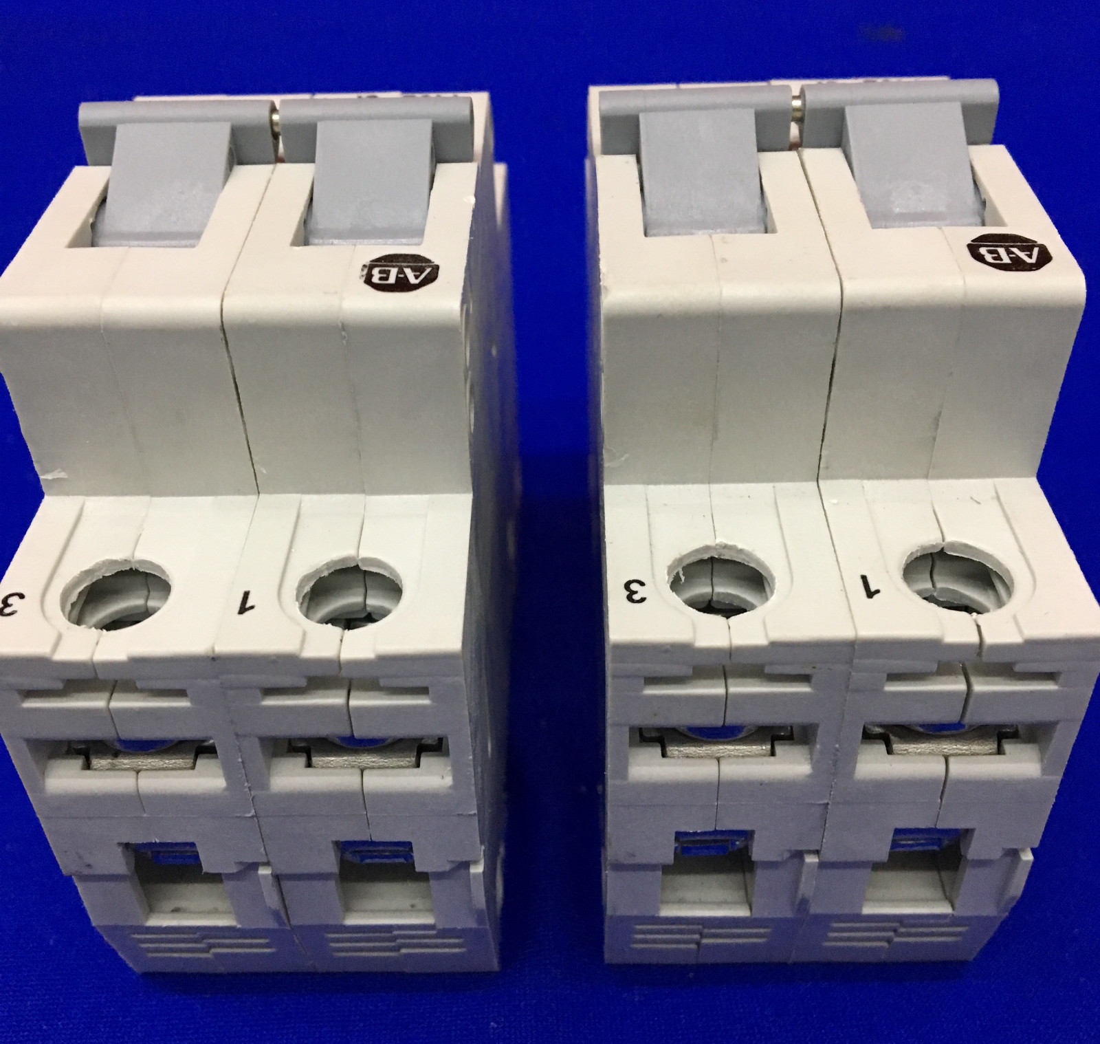 QTY 2 – Allen-Bradley AB 1492-SP / 1492-SP2C020 SER C CIRCUIT BREAKERS