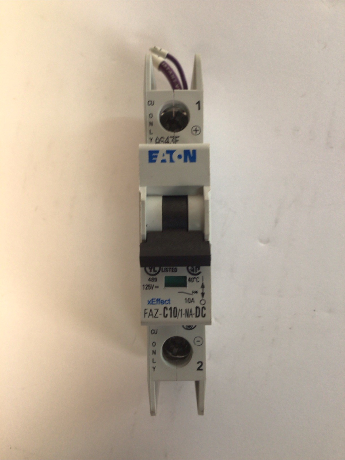 Eaton FAZ-C10/1-NA-DC-SP – 10A – 1 Pole