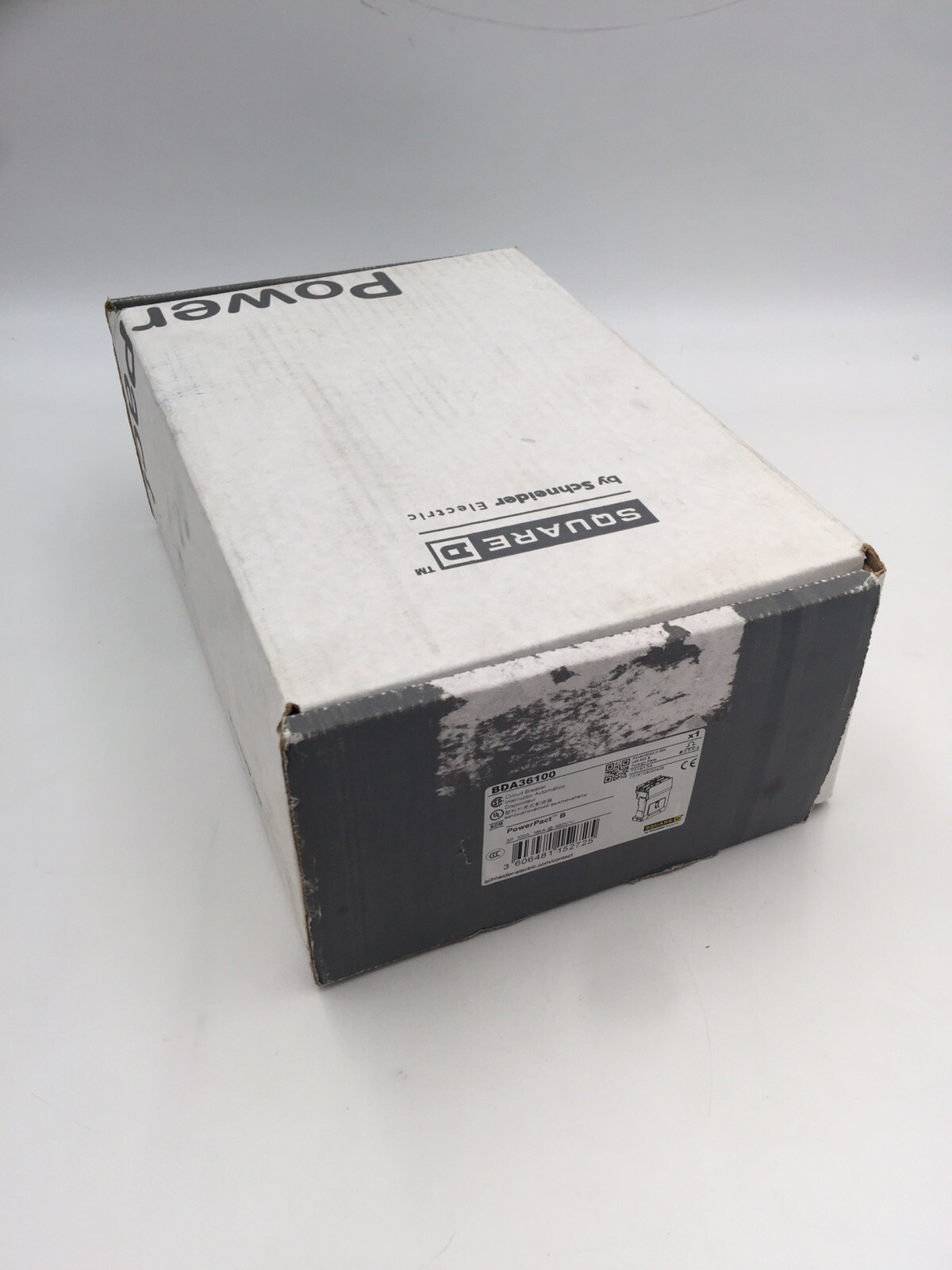 HOUSTON STOCK NEW SQUARE D BDA36100 TYPE BDA 100 AMP 600Y FREE 2 DAY AIR BUY NOW