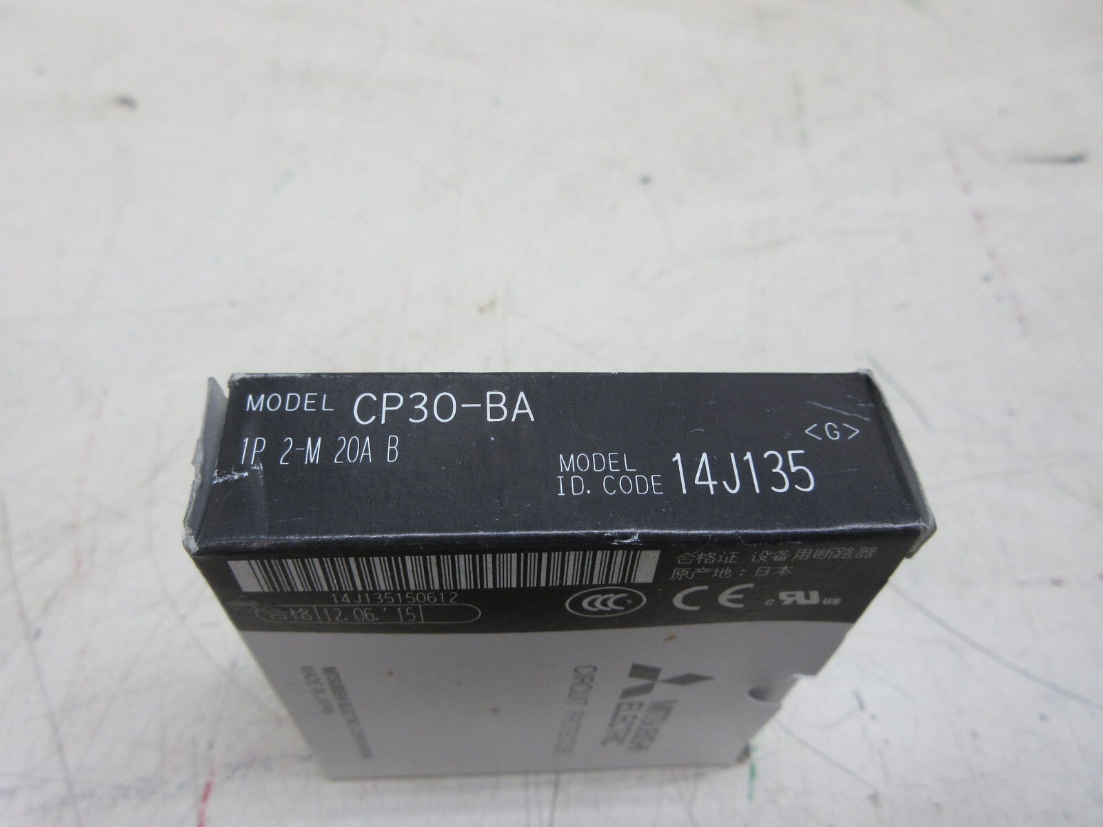 Mitsubishi CP30-BA 1P 2-M 20A Circuit Protector New Free Shipping