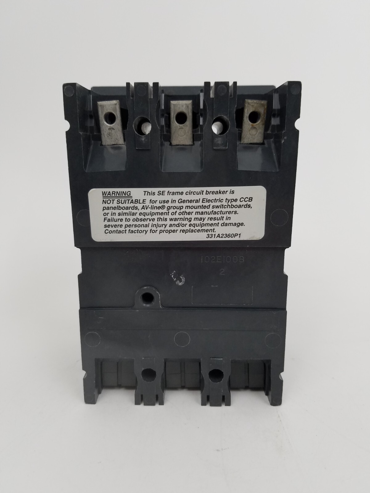 SEPA36AT0100 GE 100 Amp 600 Volt Breaker 100 Amp Rating Plug – Next Day Option