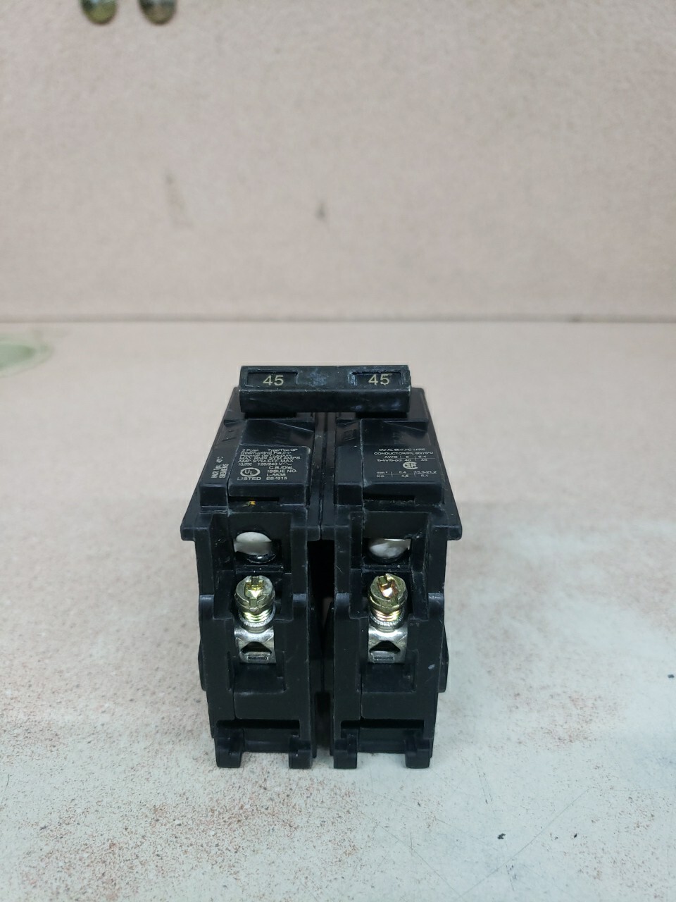 NEW TAKE OUT Siemens Q245 45 Amp Double-Pole Type QP Circuit Breaker