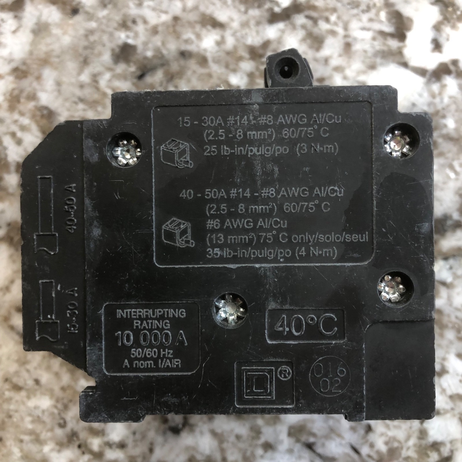 Square D Homeline HOMT2020230 Quad Tandem Breaker (2) 20A 1P (1) 30A 2P NEW