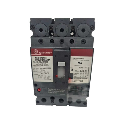 NNB – GE – SELA36AI0030 – E-Frame 3P 600V 30A Mag-Break Circuit Breaker
