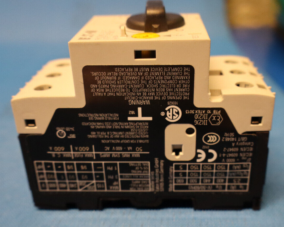 New Eaton PKZM0-2.5-T Motor Circuit Breaker