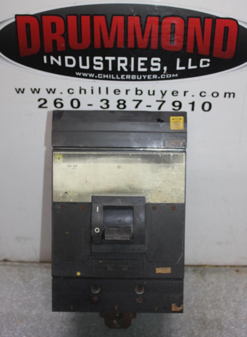 SQUARE D I-LINE CIRCUIT BREAKER MA36800 800 AMP 600 VAC 3-POLE *FADED TAG*