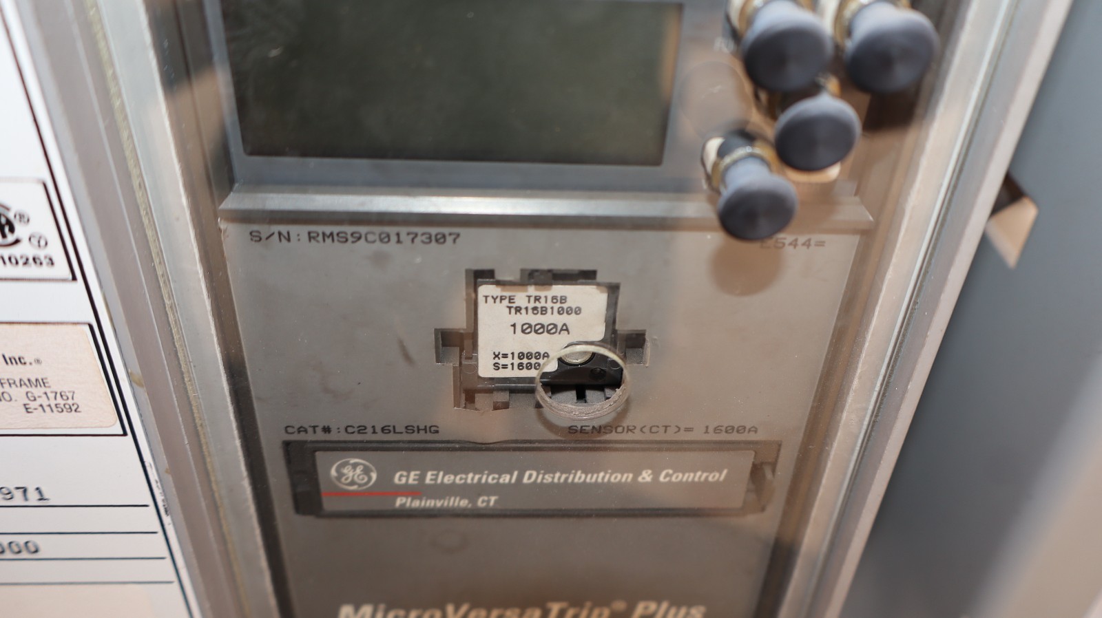 GE General Electric Breaker Power Break 1600A Amp TC1616TTHR TR16B1000 C216LSHG