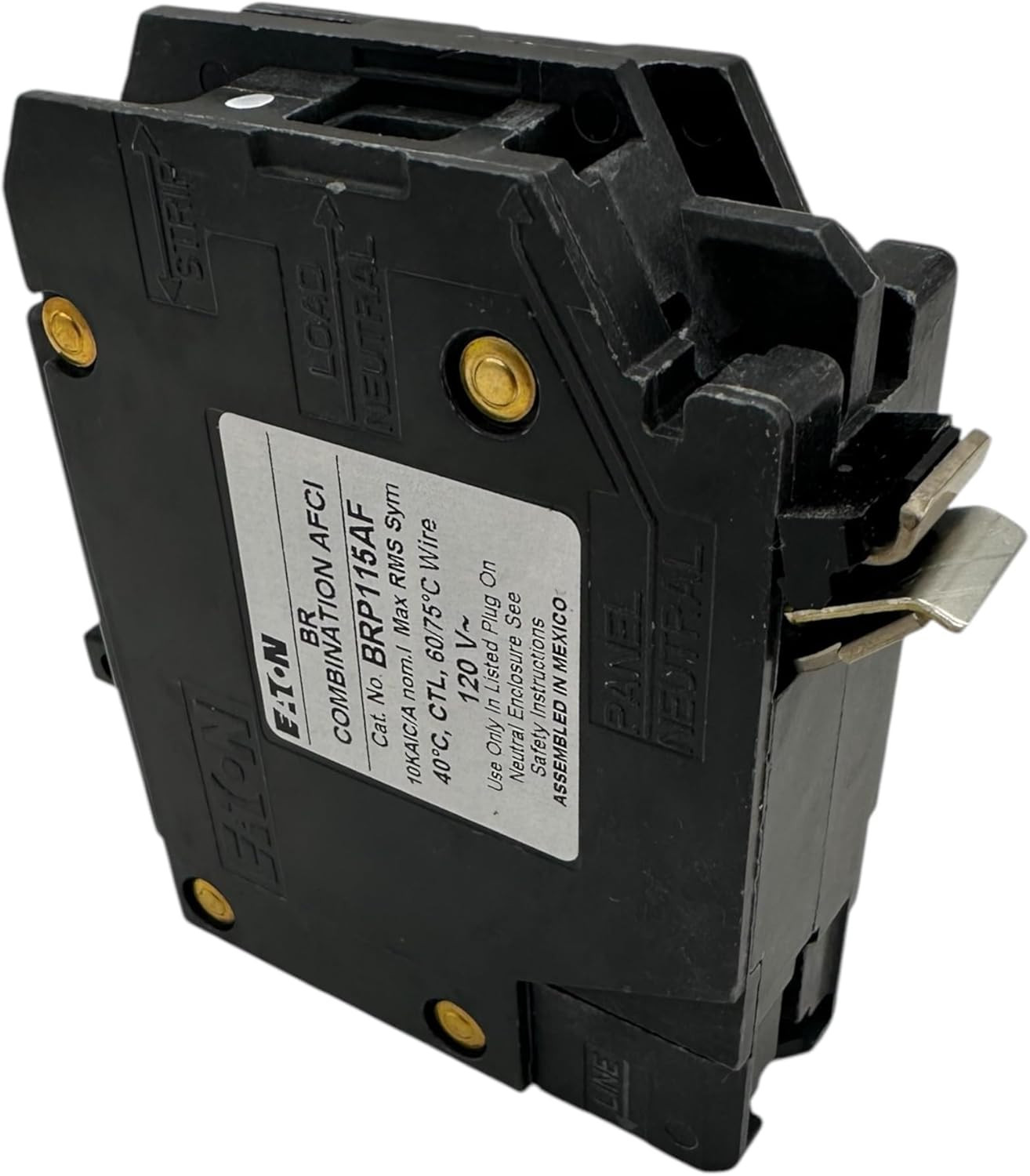 Eaton 15 Amps Combination AFCI Single Pole Circuit Breaker