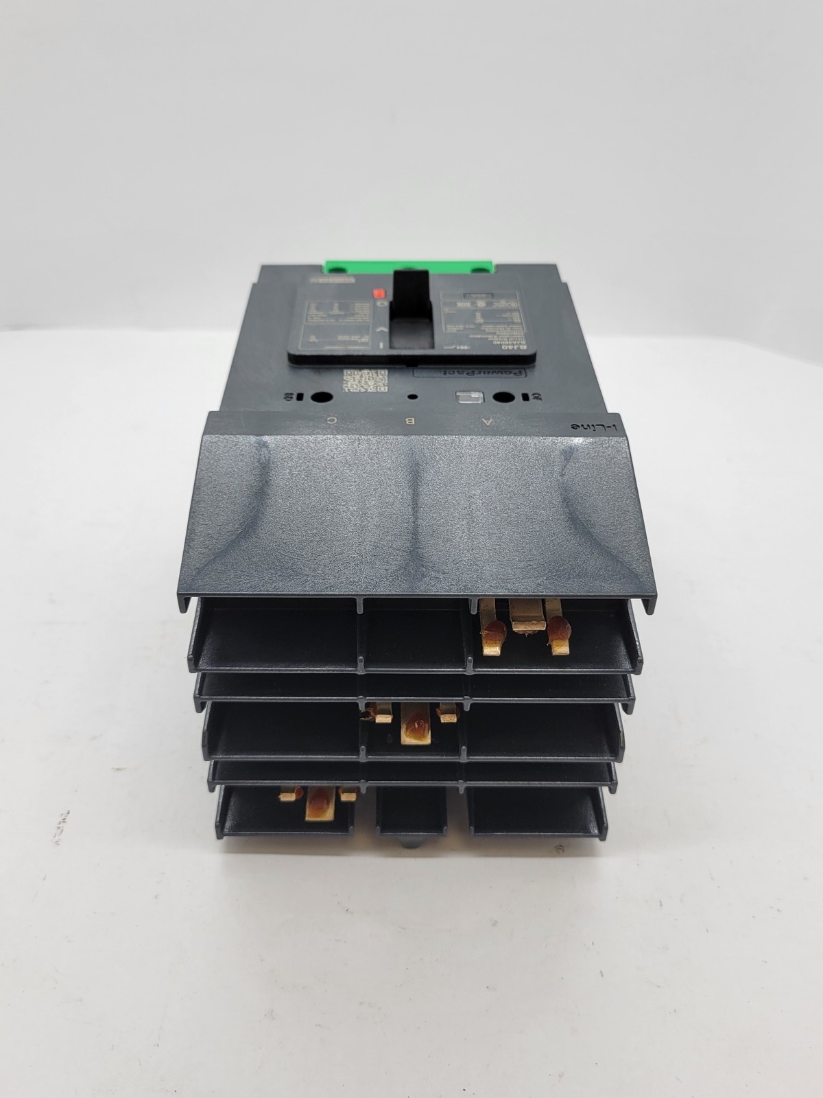 Square D BJA36040 PowerPact I-Line Circuit Breaker 40A 3P 600V BJ40 Green