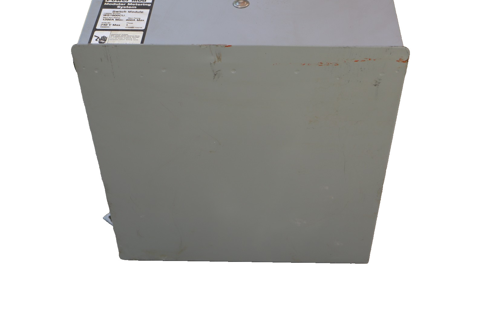 Siemens Power Mod 800A Modular Metering System WS1800CU Switch Module 1ph 240v