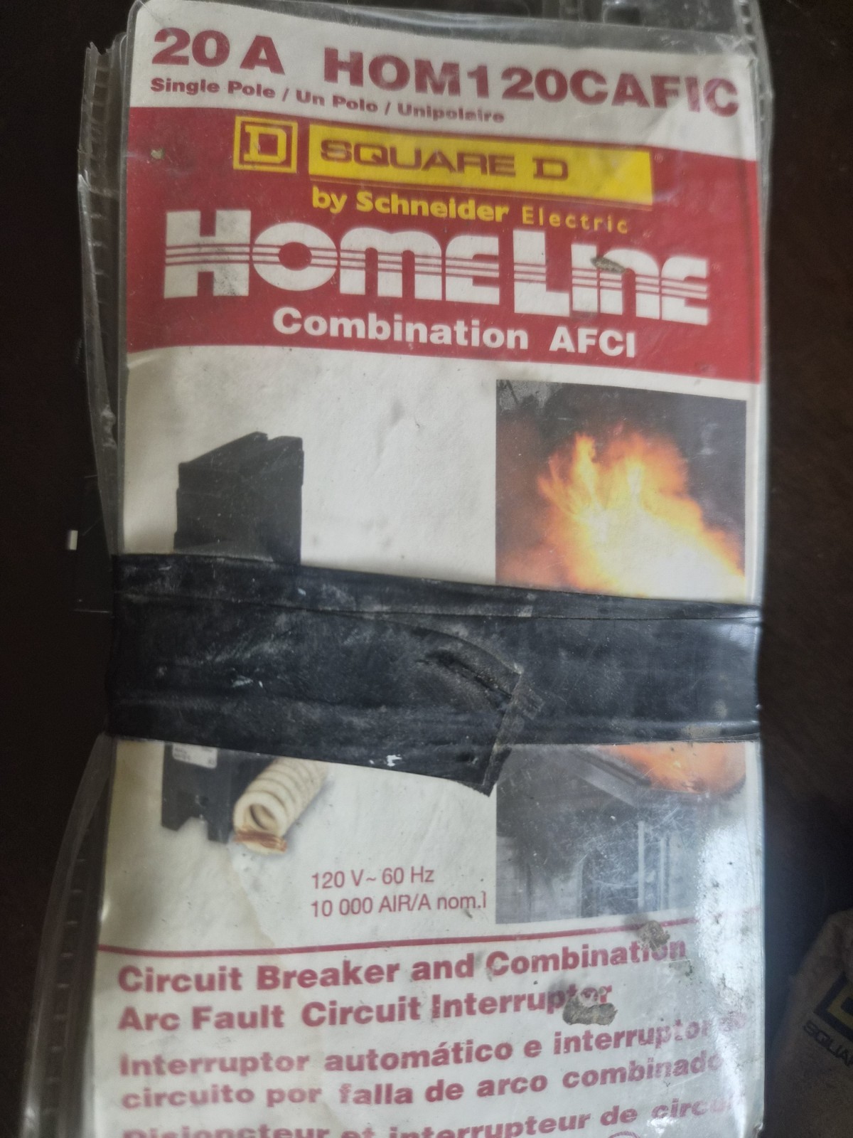 Square D Homeline Circuit Breaker & Combination AFCI HOM120AFIC