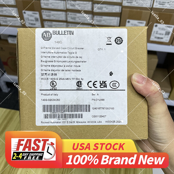 NEW sealed AB 3-Pole 480V Molded Case Circuit Breaker 140G-G2C3-C50