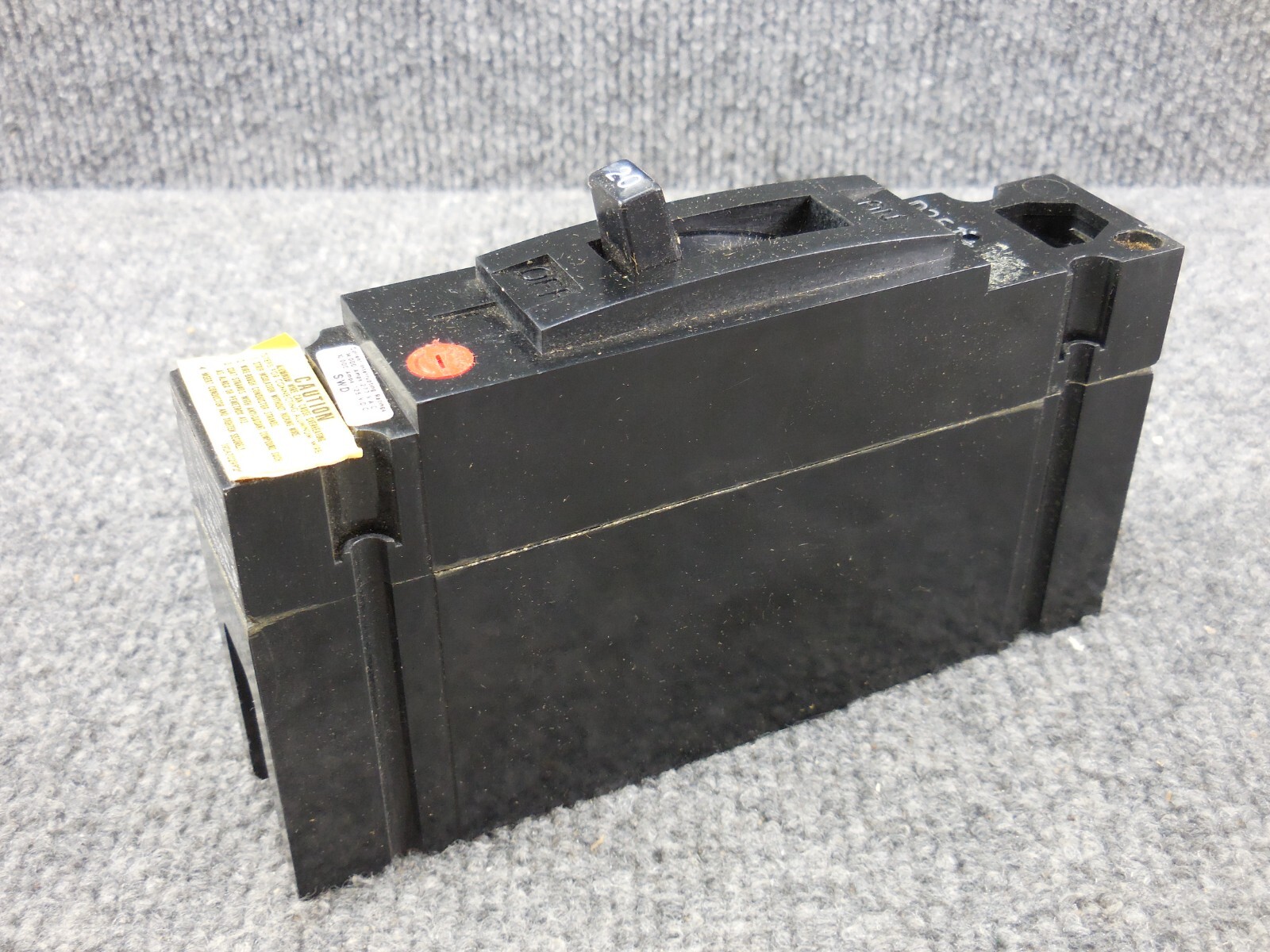 NOS New Unused GE General Electric TED113020WL TED Circuit Breaker 1 Pole 20amp