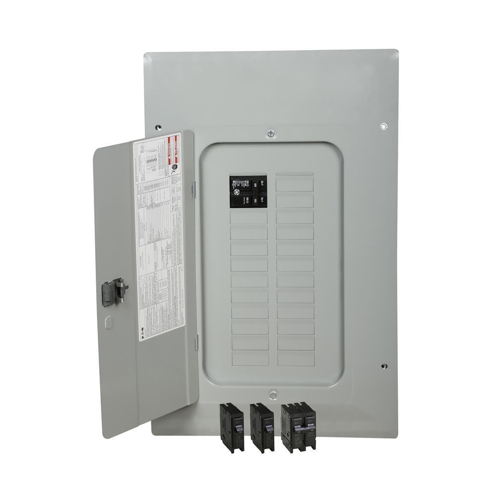 100A 20 Space 40 Circuit Indoor Main Breaker Type BR Plug On Neutral Load Center