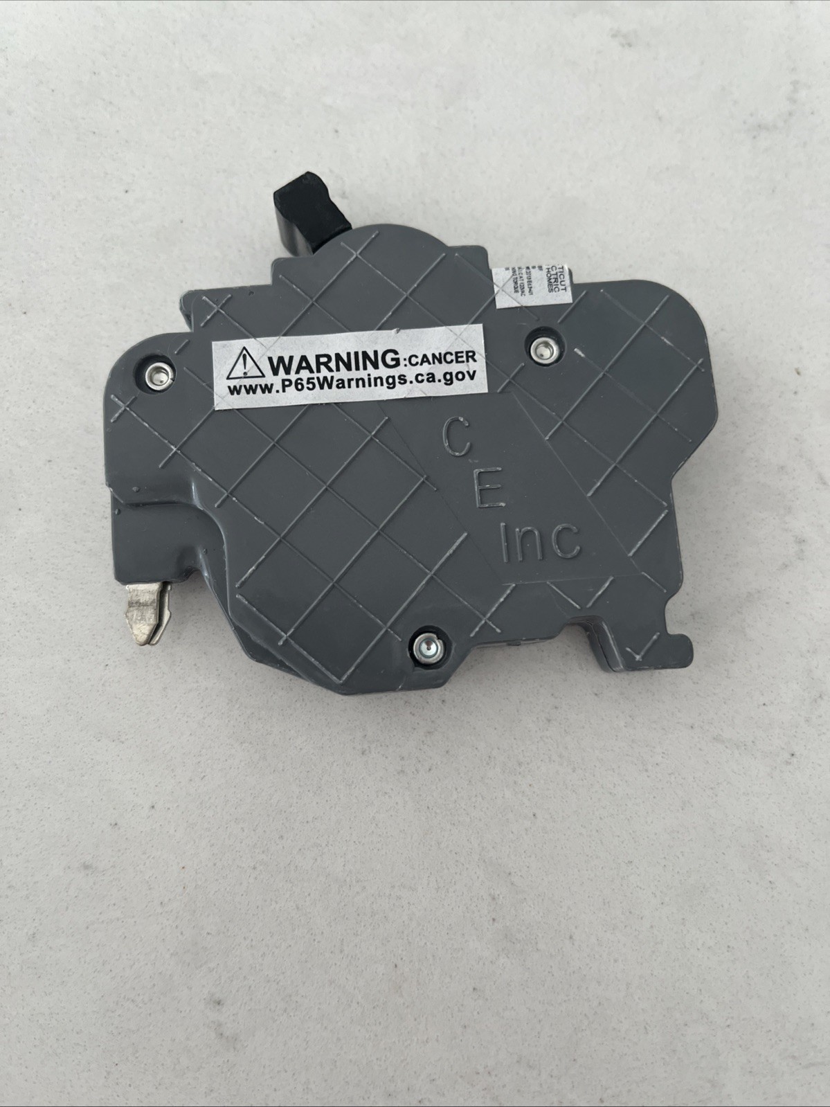Federal Pacific Ubif020n Miniature Circuit Breaker, Ubif Series, 20A, 1 Pole,