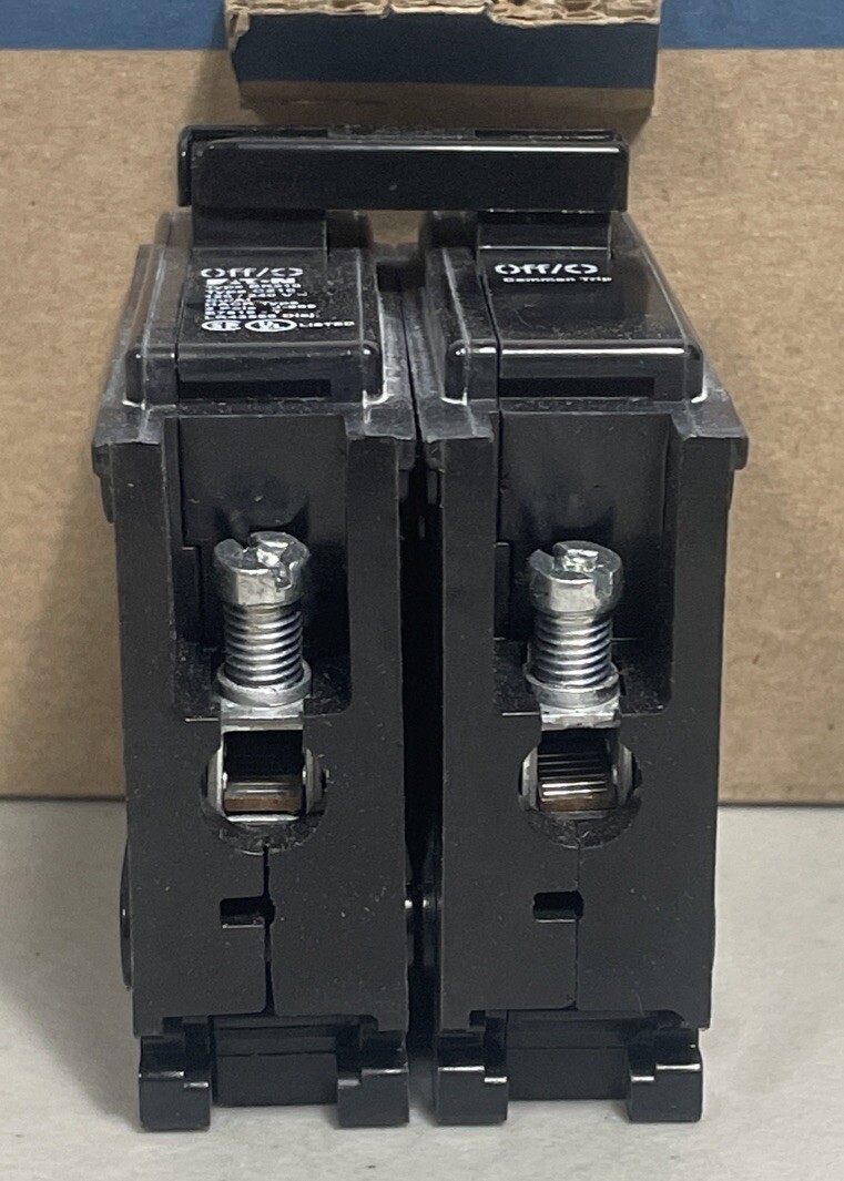 Box of 5 EATON BR210 Circuit Breakers 10 AMP 2 Pole Type BR *NEW IN BOX*