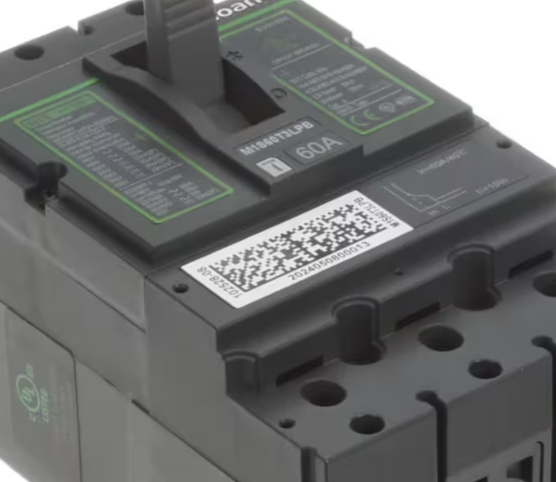 Lennox 102528-08, M1S60T3LPB Circuit Breaker, 600 Volt, 60 Amp, 3 Pole