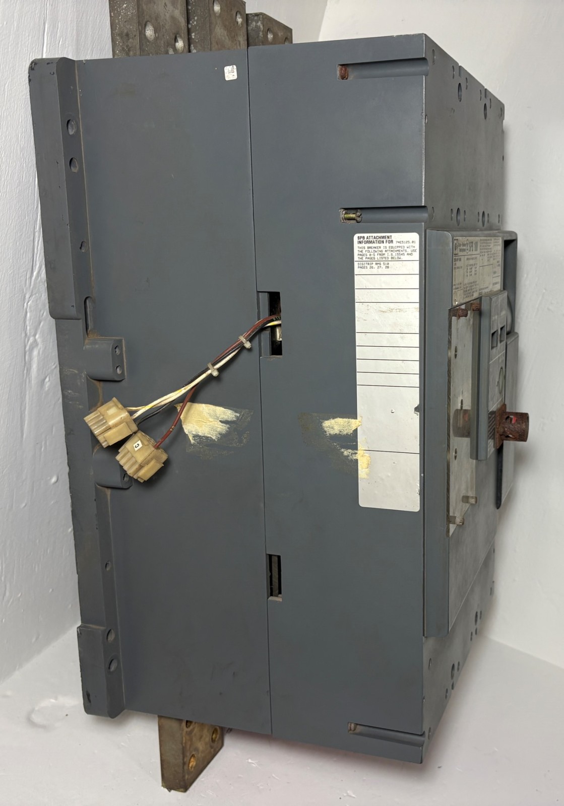 Cutler-Hammer SPBR325F SPB 100 2500A LSI Circuit Breaker 3P 600V 2500 Amp SPB100