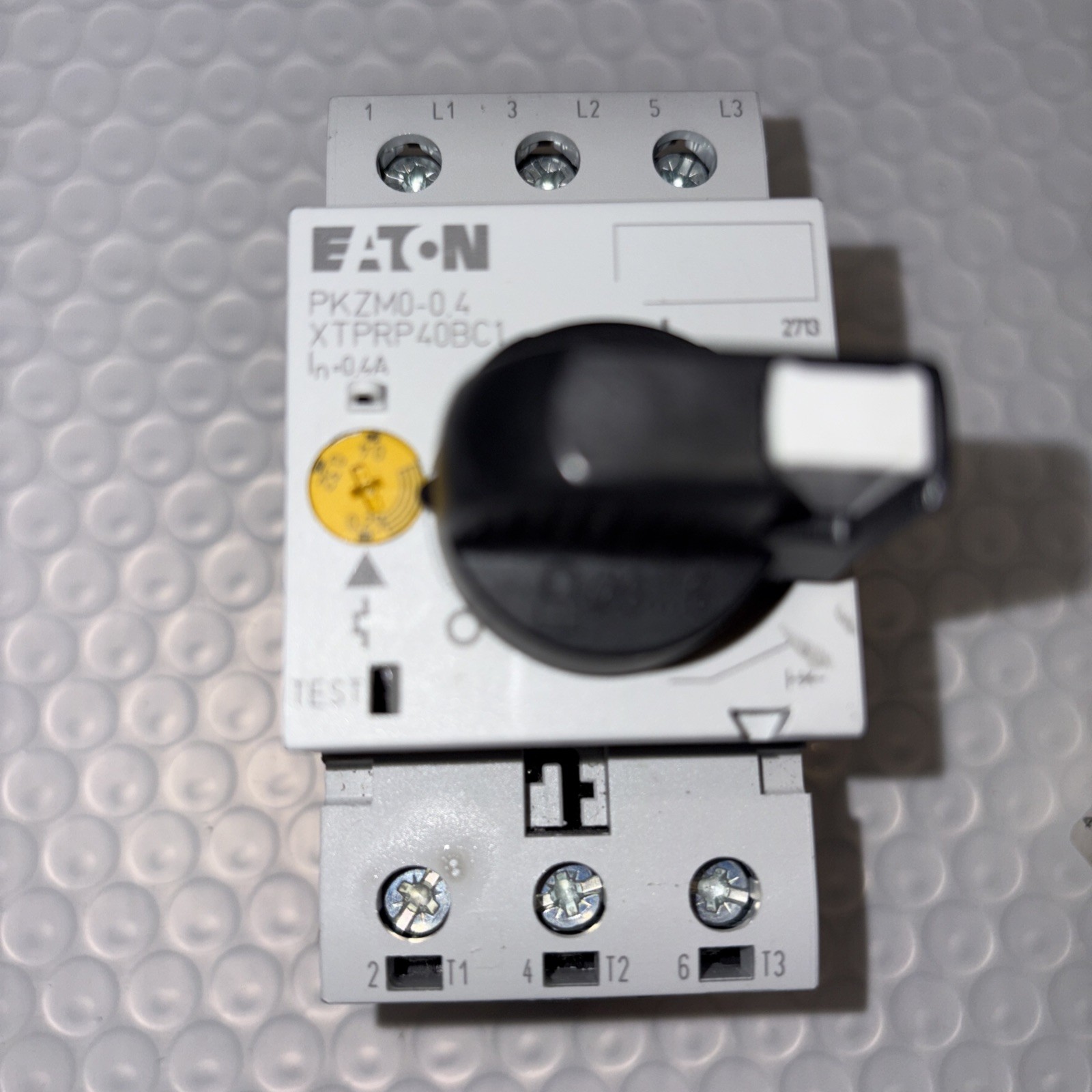 Eaton PKZM0-4/AK Motor Protective Circuit Breaker, XTPRP40BC1, New Open Box