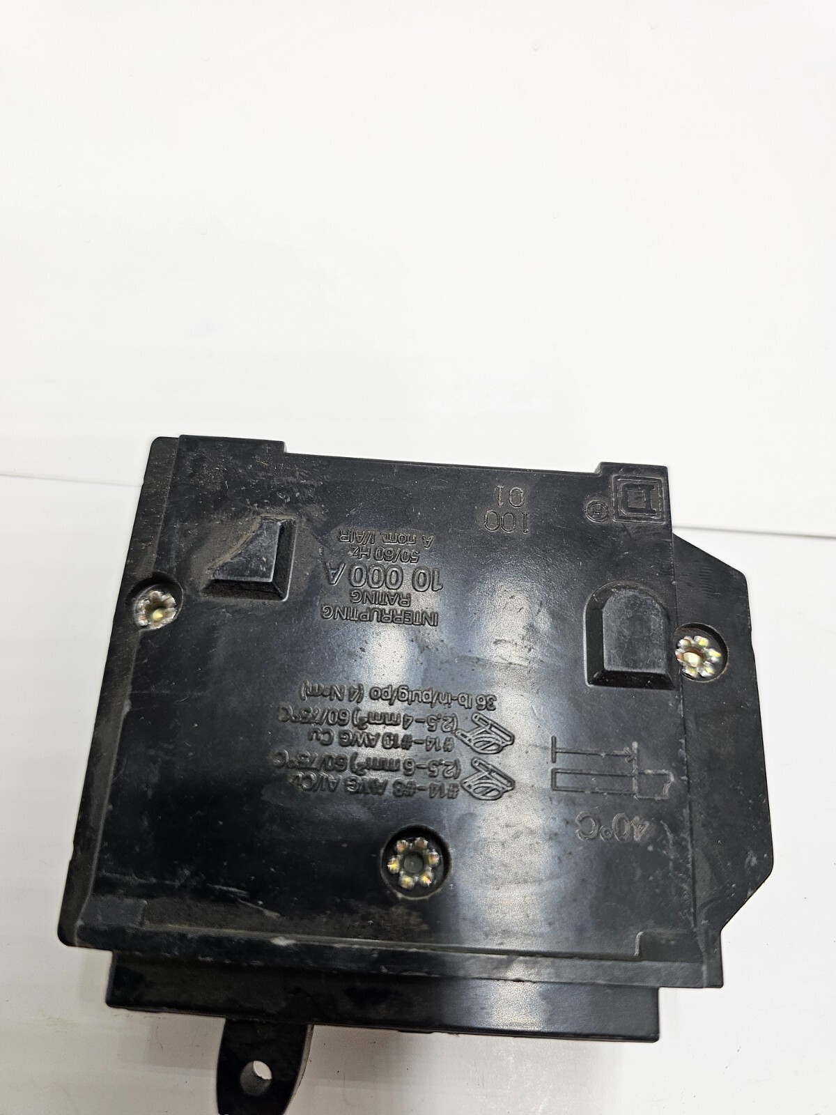 Square D HOM 10KA 120/240V 50/60 Hz Single Pole 15 Amp Circuit Breaker N-6020