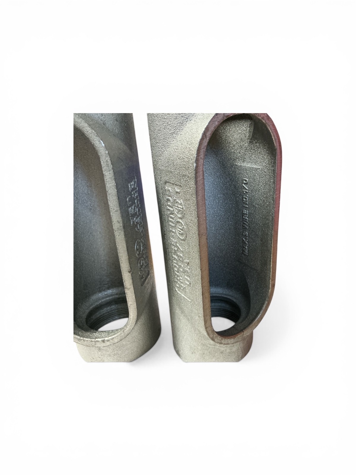 Eaton Crouse-Hinds C67 Type C Conduit Body 2in Form 7 Feraloy Iron Alloy