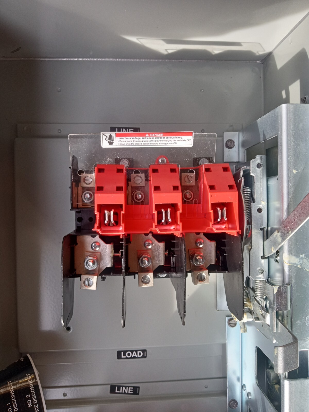 Siemens HNF662J HD Enclosed Non-Fusible, LV Safety Switch, 60A, 600V, 6P, N3R