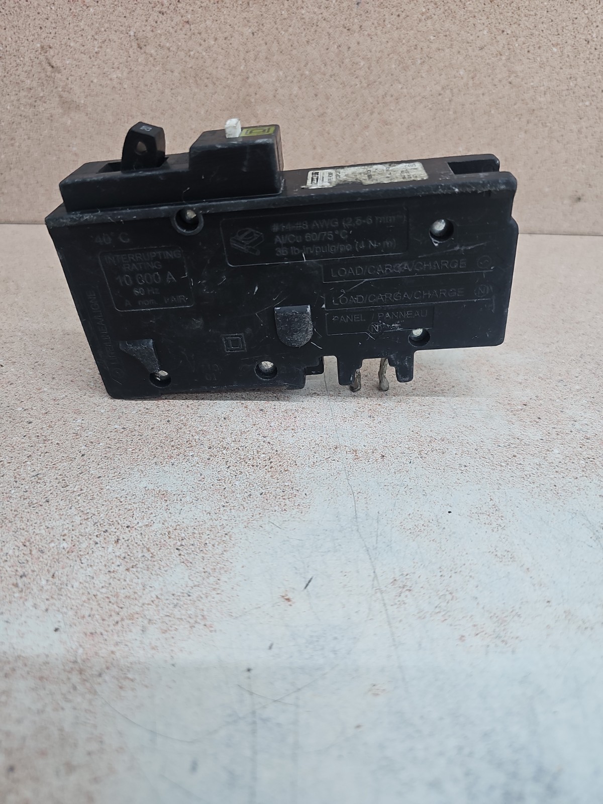 Square D HOM120PCAFI 20A AFCI Circuit Breaker 120V 1 Pole See pics