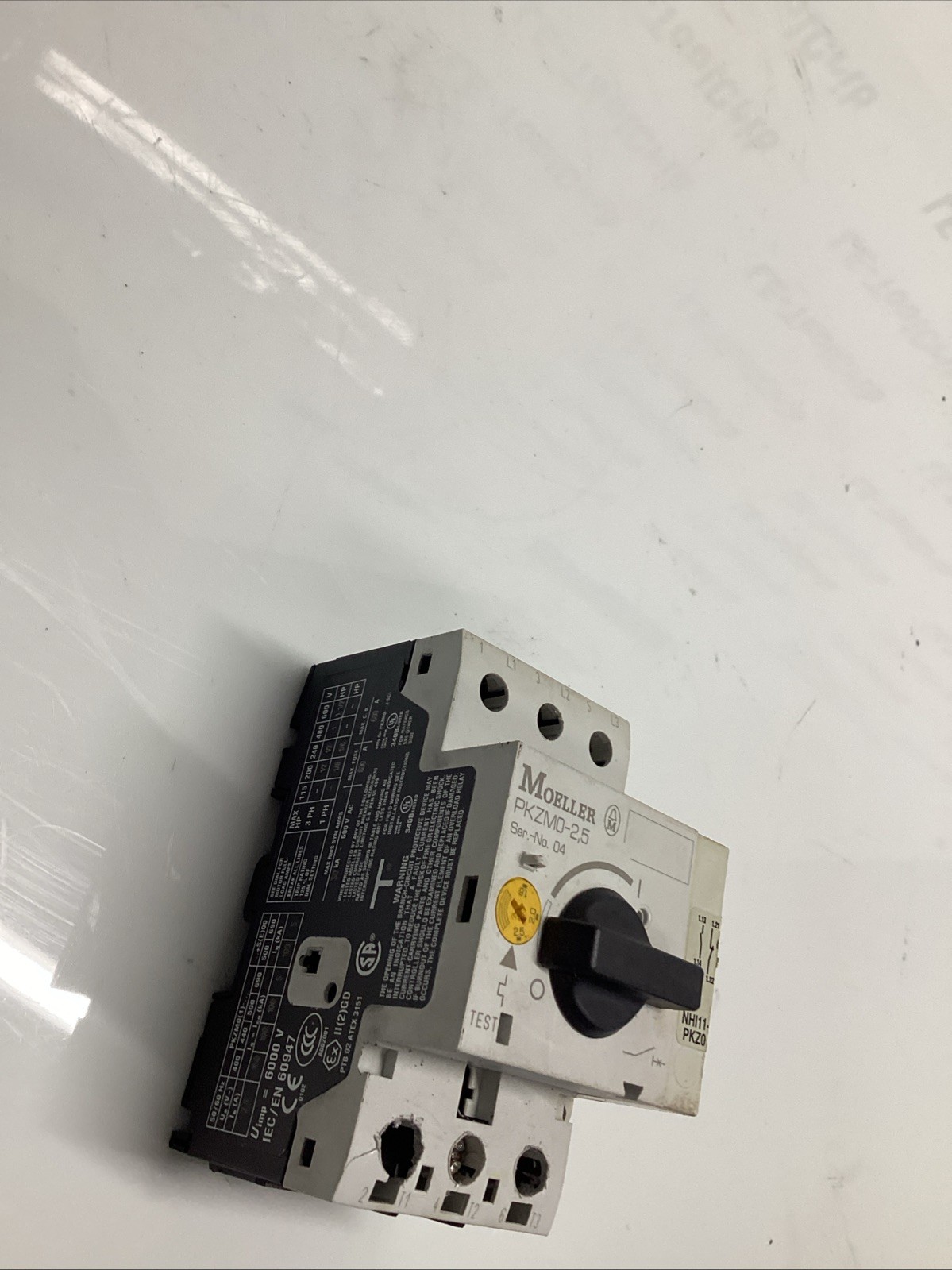 Moeller PKZM0-2,5 Circuit Break U-222